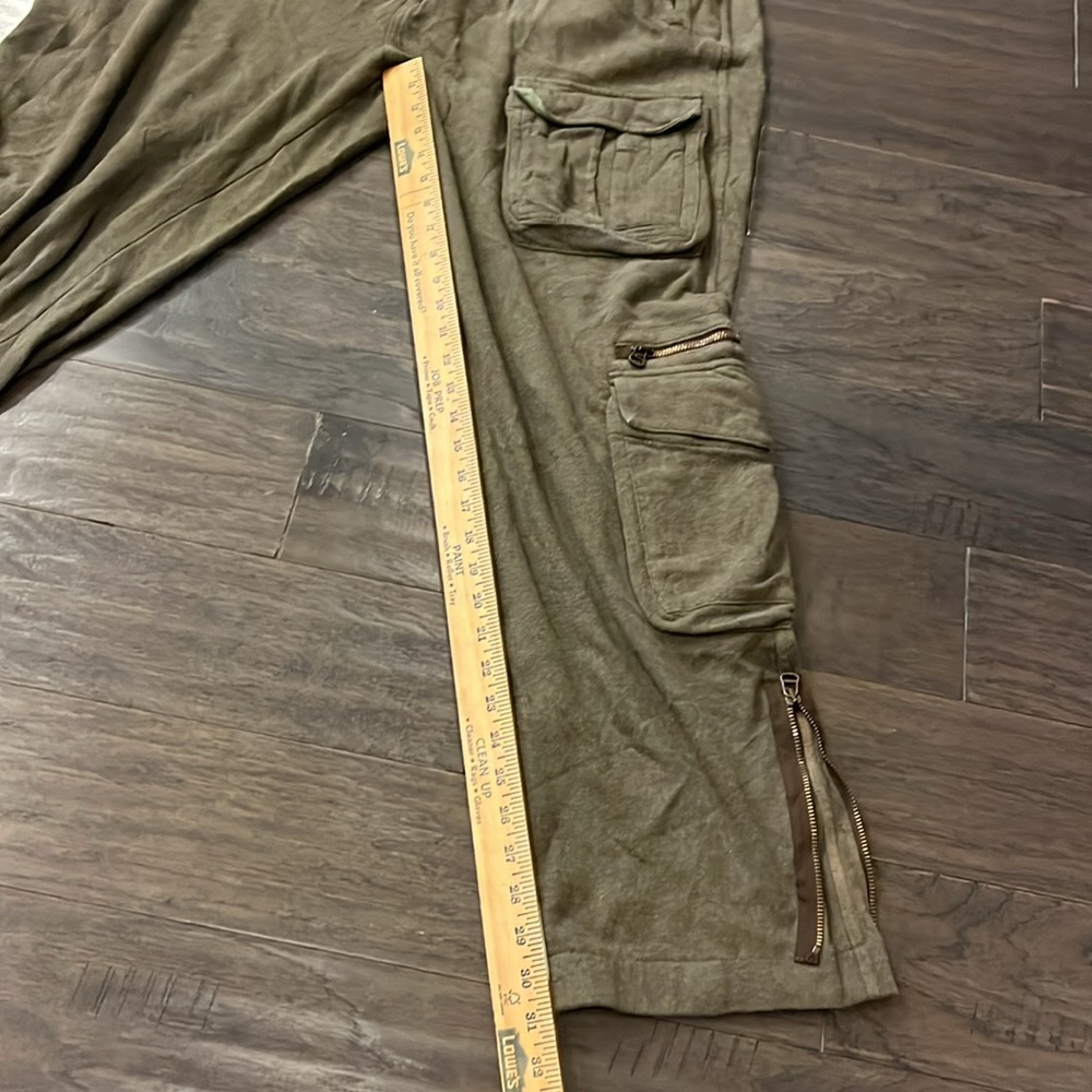 Polo Ralph Lauren Green Cargo Sweatpants Pants Mens Size XXL - Picture 6 of 15